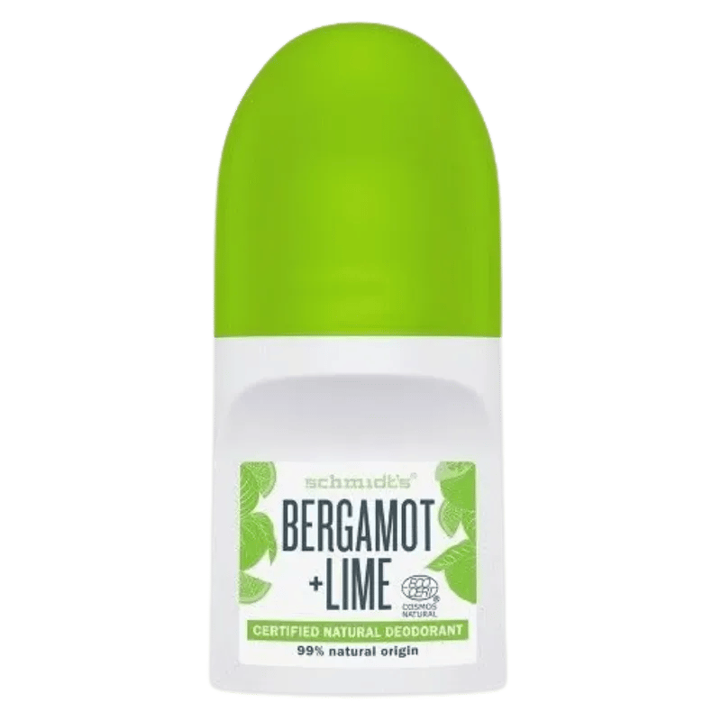 Schmidt's Deodorant Bergamot Lime Deodorant Roll-On