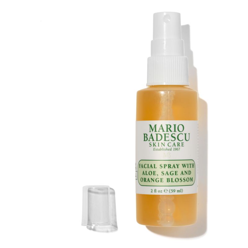 Mario Badescu Skincare Facial Spray con Aloe, Sage & Orange Blossom Travel Size