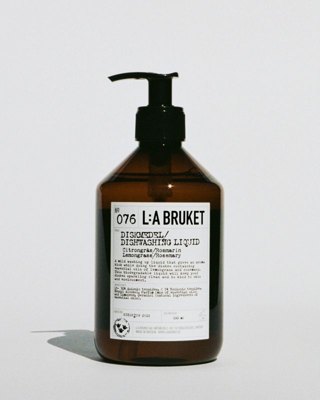 L:A BRUKET No. 076 Jabón para lavar platos Limón/cilantro/Rosmarino