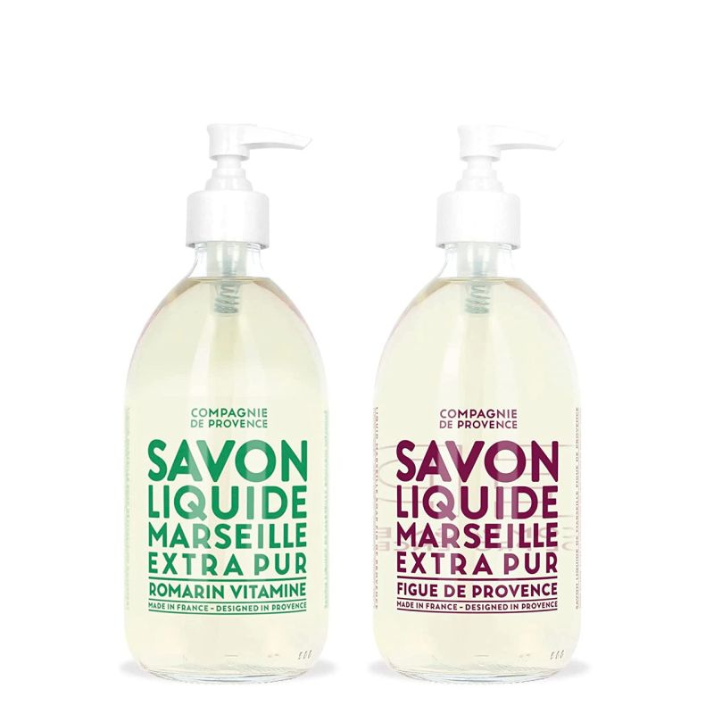 La Compagnie de Provence Liquid Soap Marseille 300ml Revitalizing Rosemary***