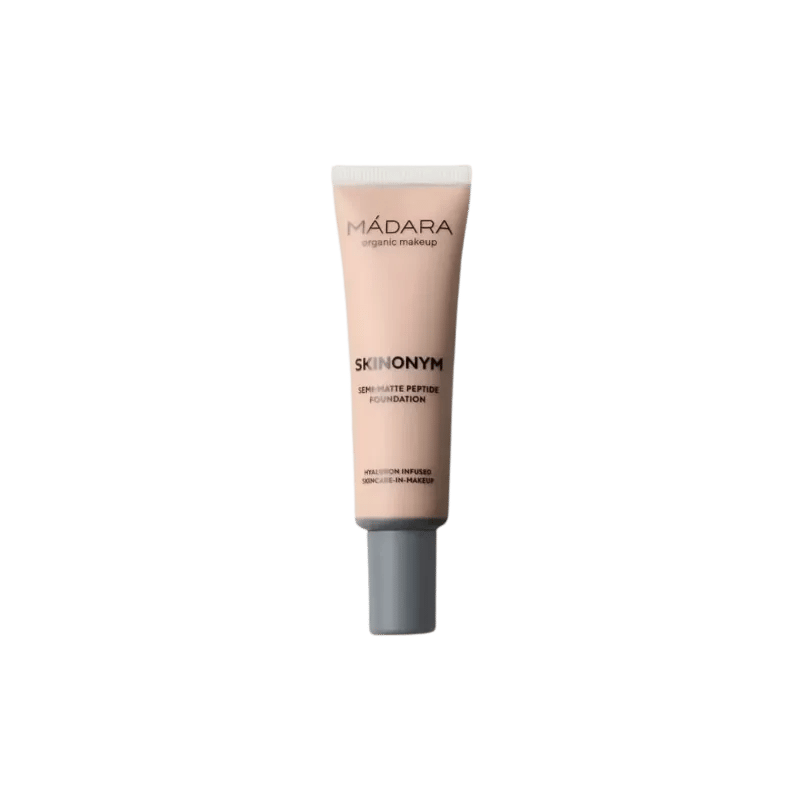 MADARA Organic Skincare SKINONYM Base de Peptidos Semimate, #30 ROSE IVORY