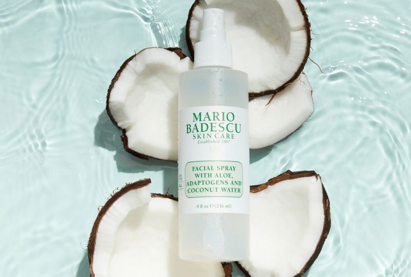 Mario Badescu Skincare Facial Spray con Aloe, Adaptogens & Coconut Water Travel Size