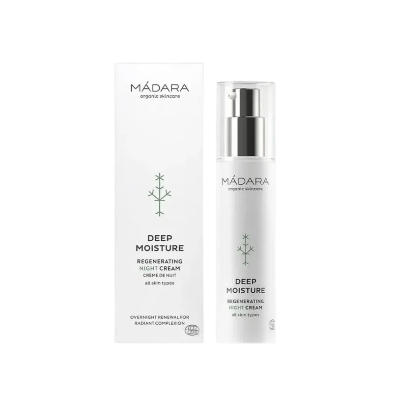 MADARA Organic Skincare CREMA NOCHE REGENERADORA DE HUMEDAD PROFUNDA