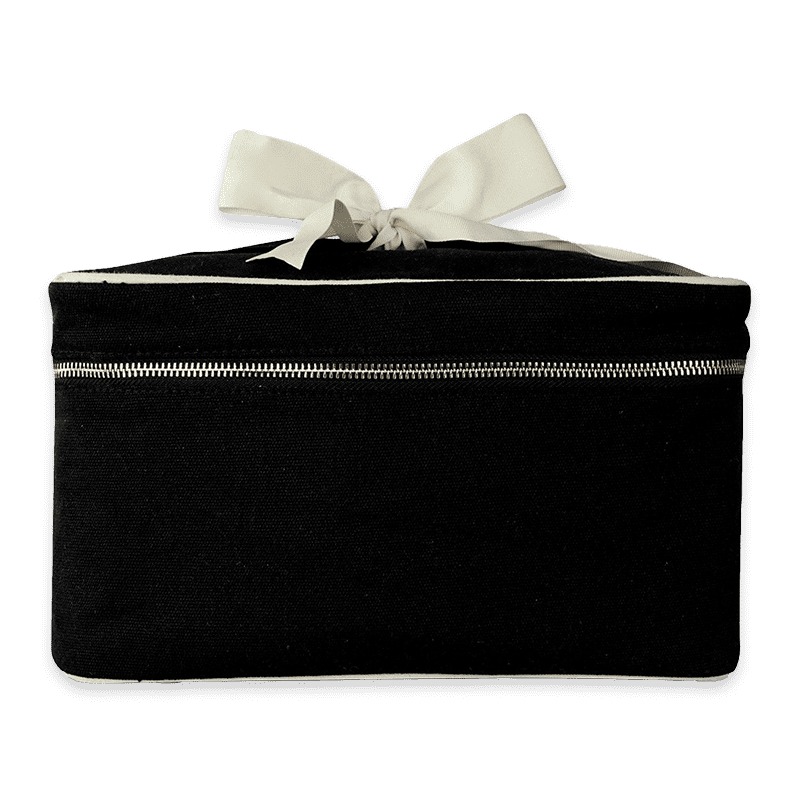 Bag-all Beauty Box grande sin texto, negro