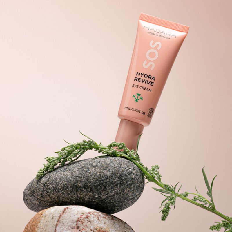 MADARA Organic Skincare SOS Eye Revive Hydra crema y mascarilla