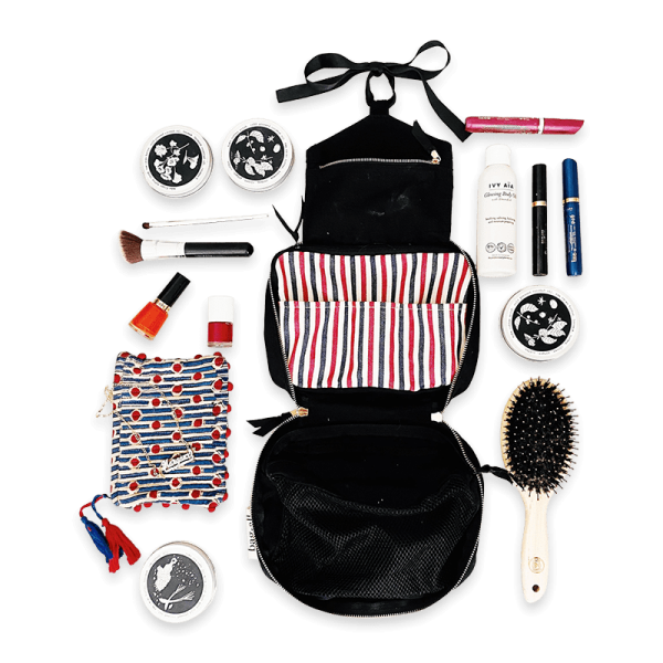 Bag-all bolsa de cosméticos para colgar, negro