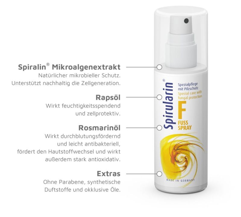 OceanPharma Spirularin F spray para pies