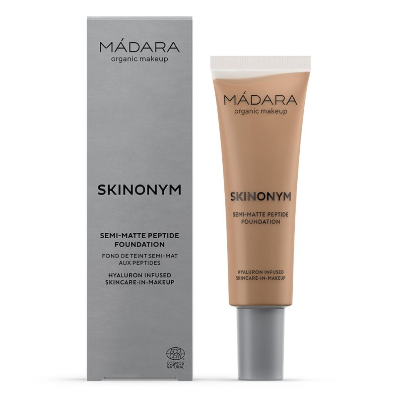 MADARA Organic Skincare SKINONYM Base de Peptidos Semimates, #65 TONO CÁLIDO
