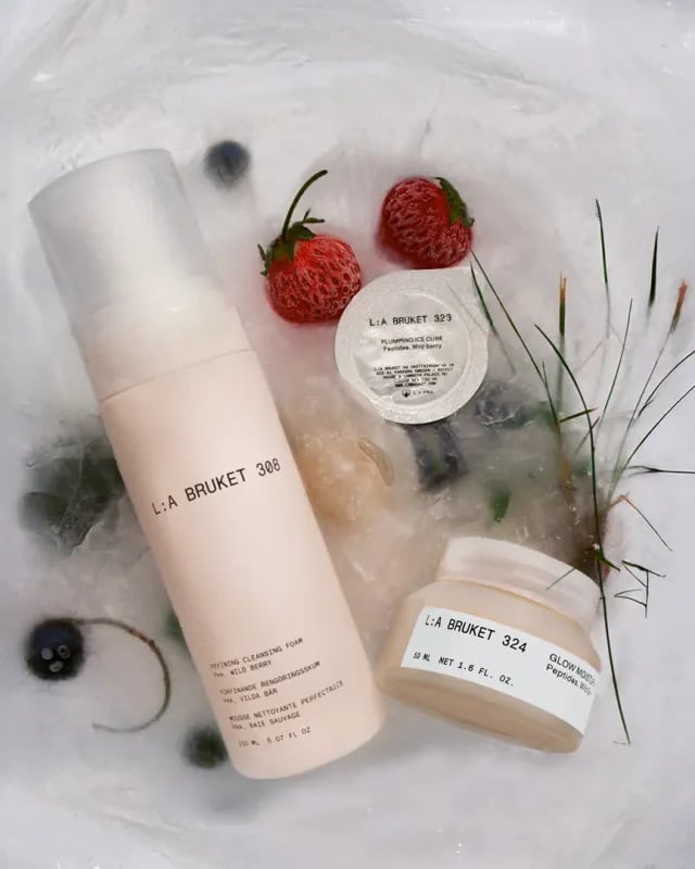 L:A BRUKET No. 308 Espuma limpiadora exfoliante