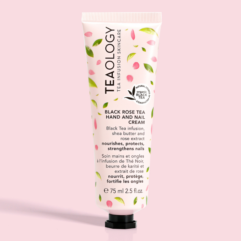 TEAOLOGY Black Rose Tea Hand and Nail Cream crema de manos