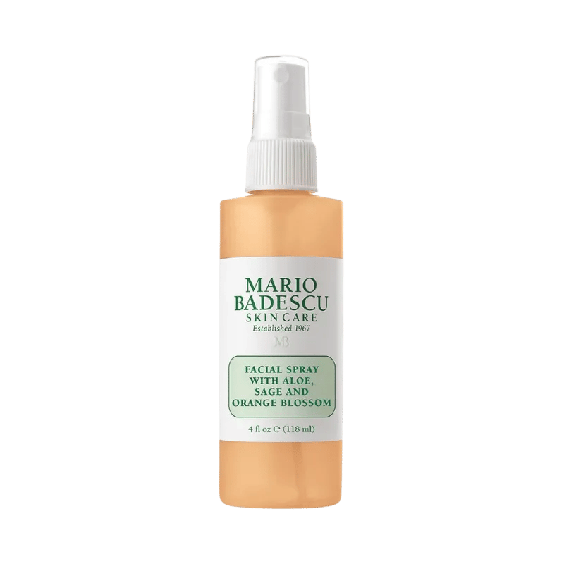 Mario Badescu Skincare Facial Spray con Aloe, Sage & Orange Blossom 118ml