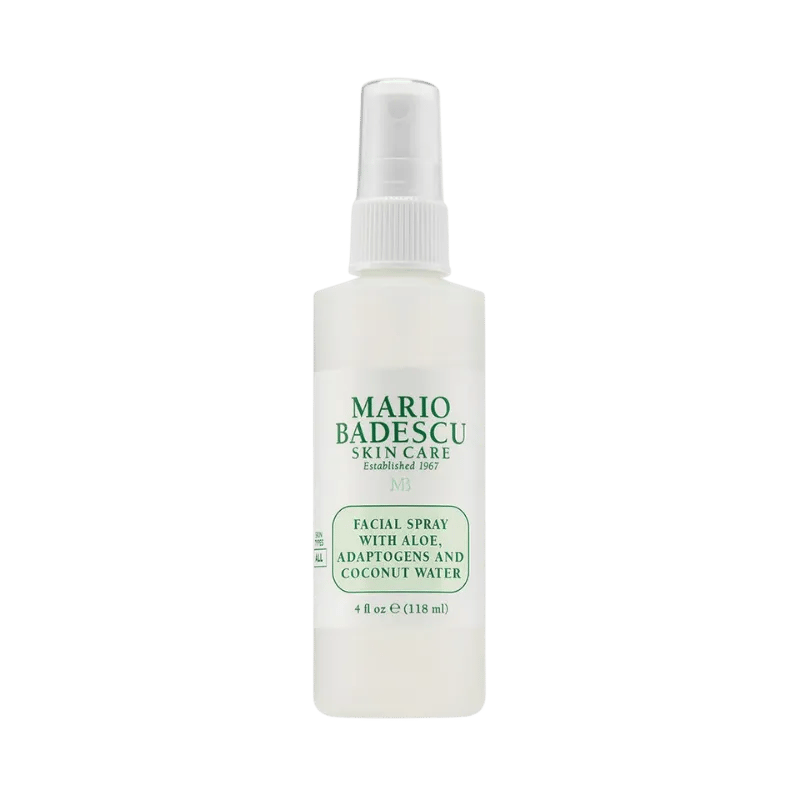 Mario Badescu Skincare Facial Spray con Aloe, Adaptogens & Coconut Water 118ml
