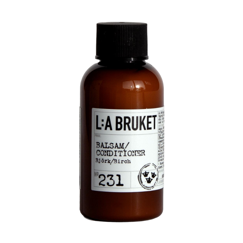 L:A BRUKET No. 231 Acondicionador de abedul tamaño de viaje acondicionador