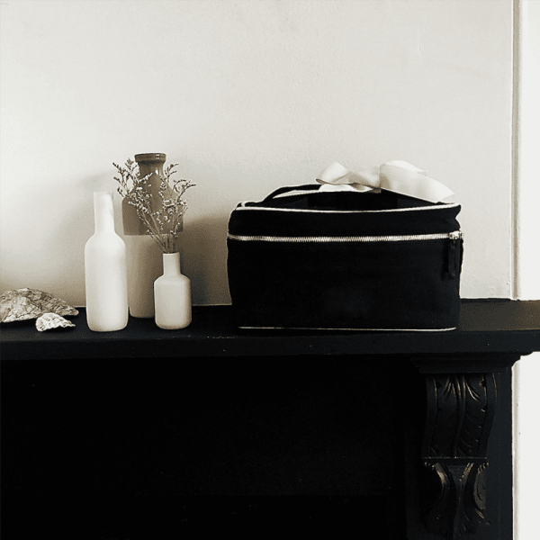 Bag-all Beauty Box grande sin texto, negro
