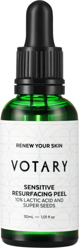 VOTARY Sensitive Resurfacing Peel - 10% Ácido Lacid y Super Seeds
