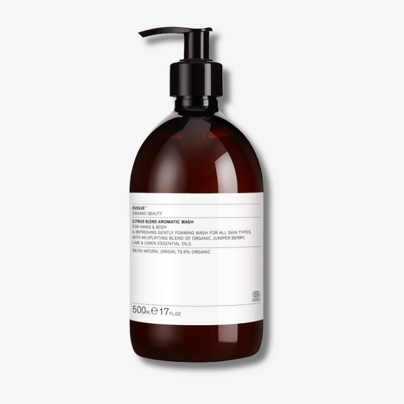 EVOLVE Organic Beauty Citrus Blend Aromatic Wash ACCIÓN