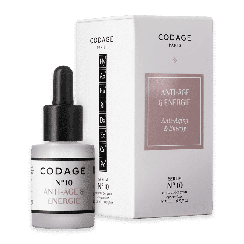 CODAGE Paris Serum No. 10 Antiedad & suero ocular energético NEU