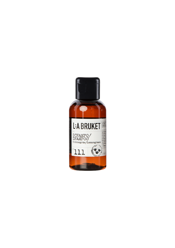 L:A BRUKET No. 111 Shampoo Lemongrass tamaño de viaje