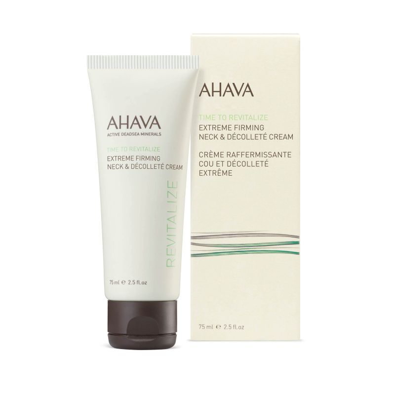 Ahava Extreme Firming Neck & Decollete Cream Crema para escote y cuello reafirmante extrema
