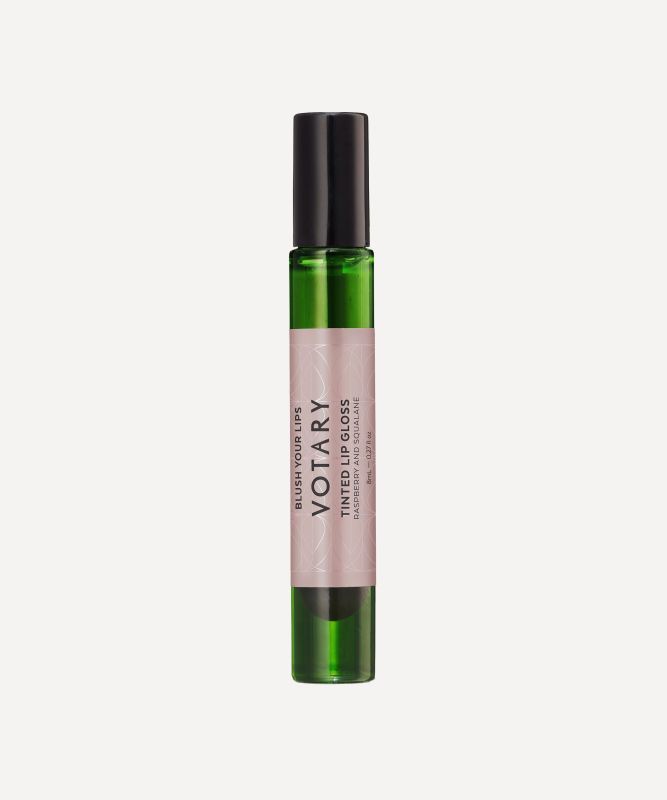 VOTARY Tinted Lip Gloss; Raspberry & Squalane 8ml*