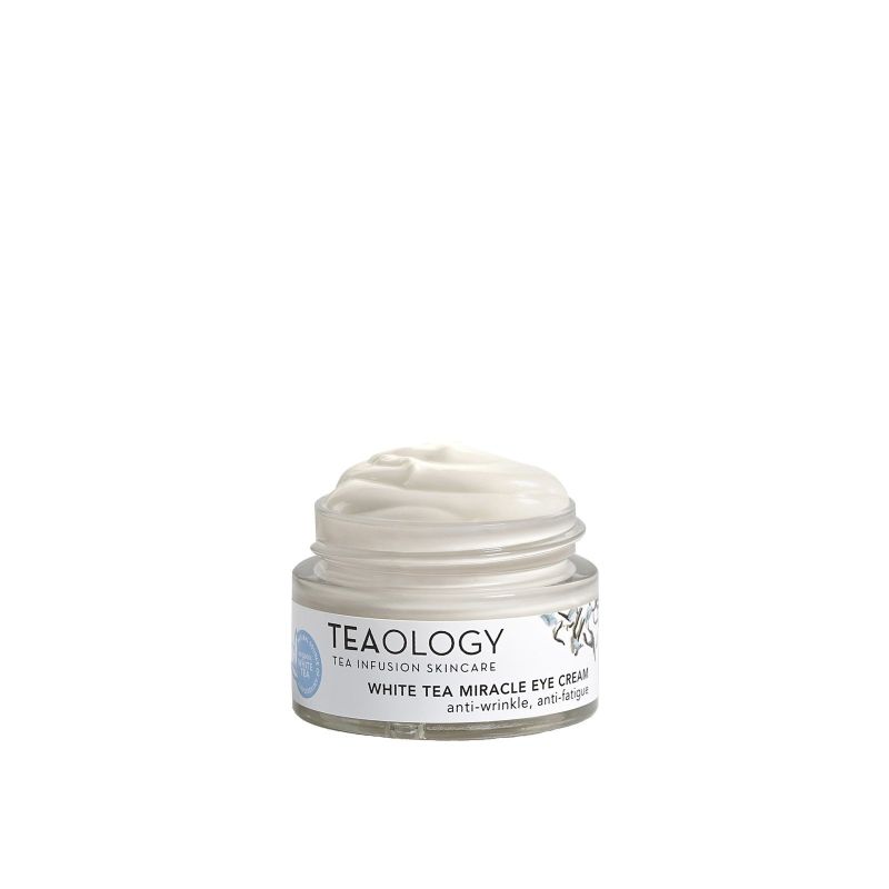 TEAOLOGY Crema Milagrosa de Ojos de Té Blanco - Crema Especial para los Ojos