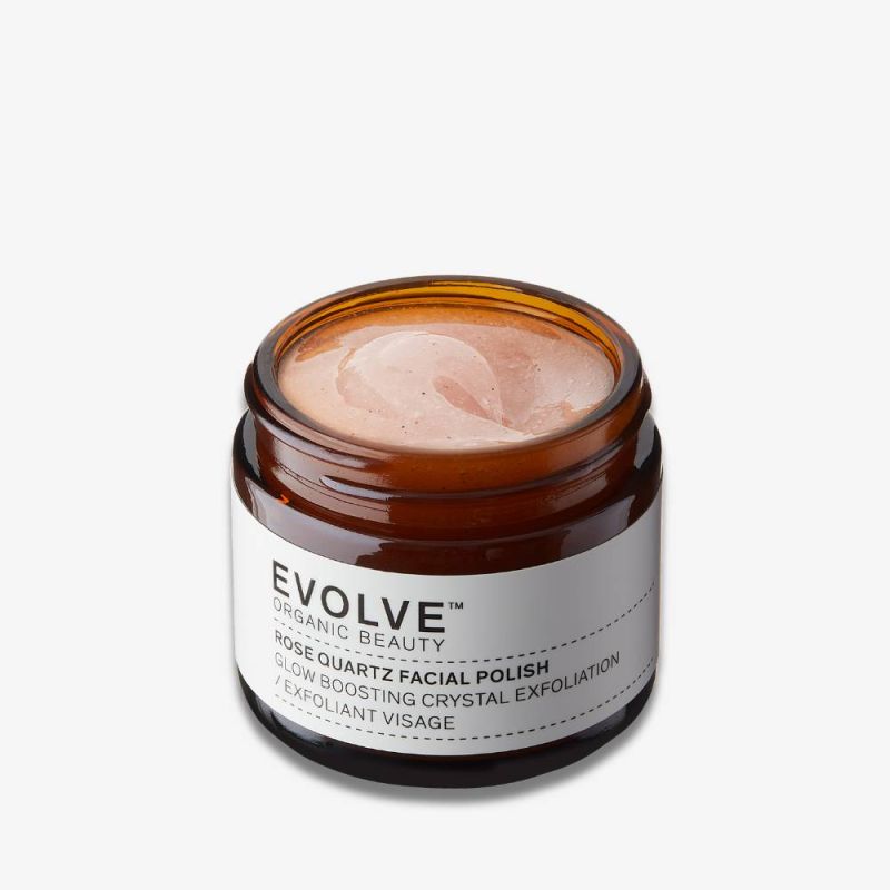 EVOLVE Organic Beauty Rose Quarz Facial Polish