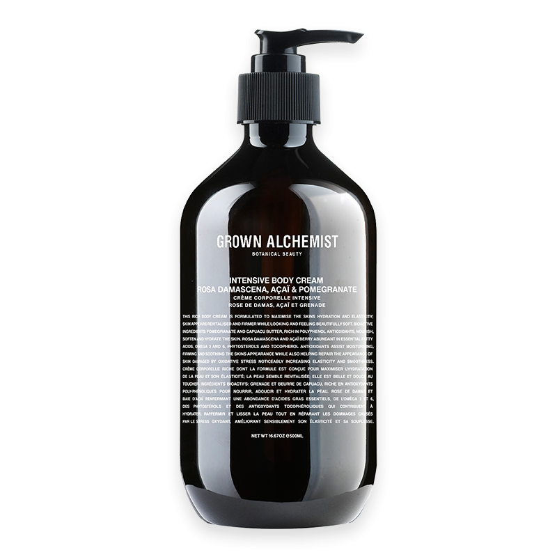 Grown Alchemist Intensive Body Cream Rosa Damascena, Acai & Pomegranate