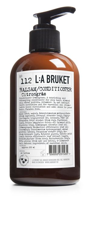 L:A BRUKET No. 112 Conditioner Lemongrass tamaño de viaje