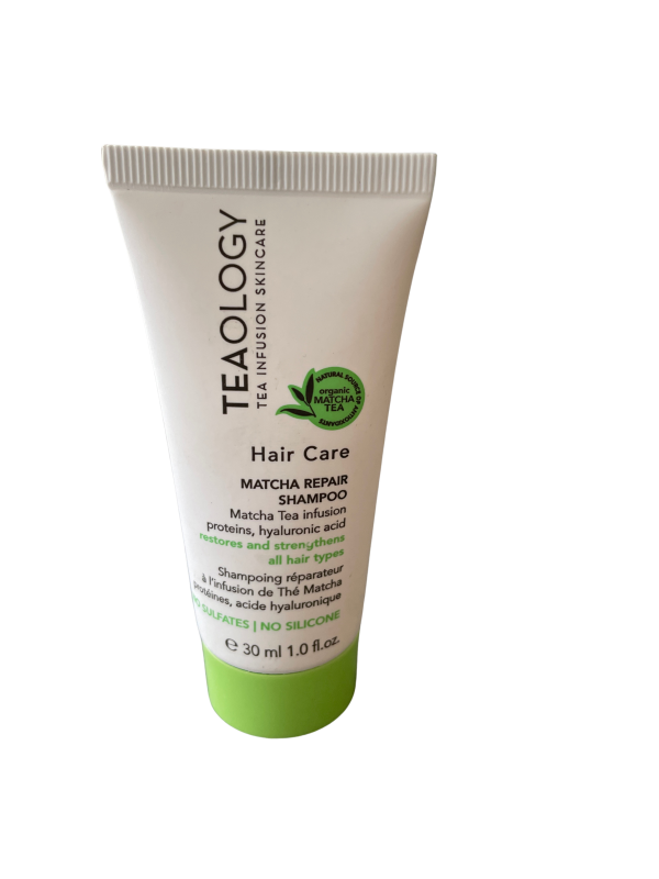 TEAOLOGY Matcha Champú Reparador de Cabello en tamaño de viaje