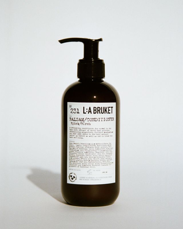L:A BRUKET No. 231 Acondicionador de abedul tamaño de viaje acondicionador