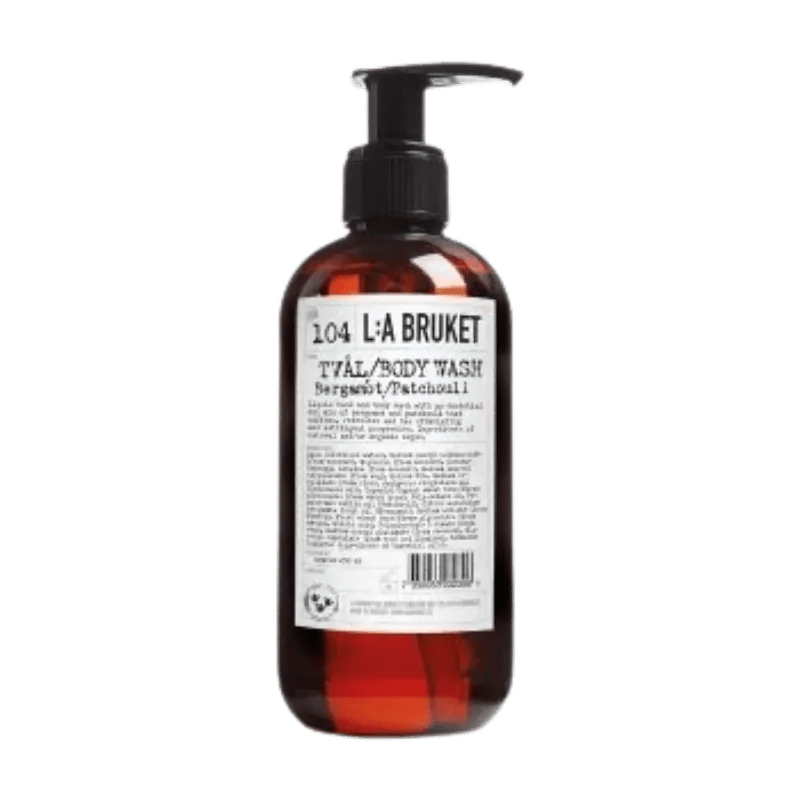 L:A BRUKET No. 104 Gel de lavado de manos y cuerpo Bergamota/Patchouli tamaño de viaje