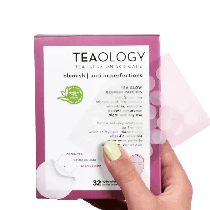 TEAOLOGY Tea Glow Blemish Patches (32 uds) parches para granos