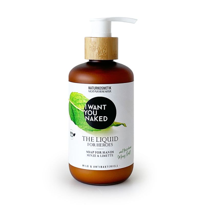 I want you naked THE LIQUID For Heroes con lima & menta 1000ml Refill