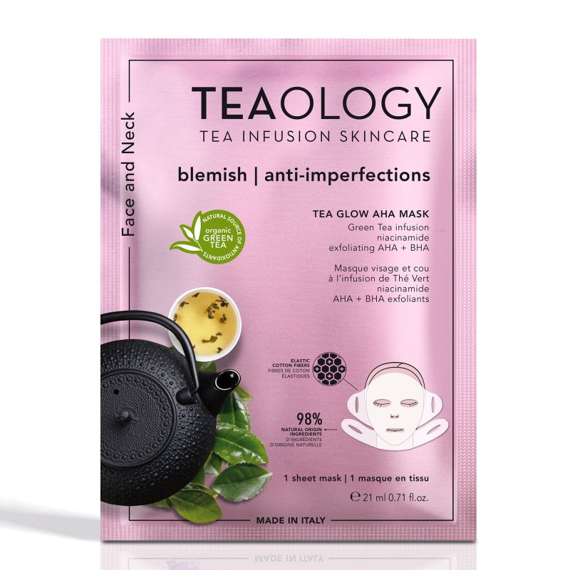 TEAOLOGY Tea Glow AHA Mask Mascarilla facial