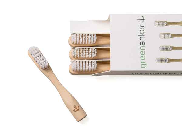 greenanker 8 cabezales de recambio para cepillo de dientes de bambú