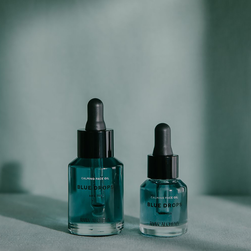 RAAW Alchemy Blue Drops Travel Size aceite facial
