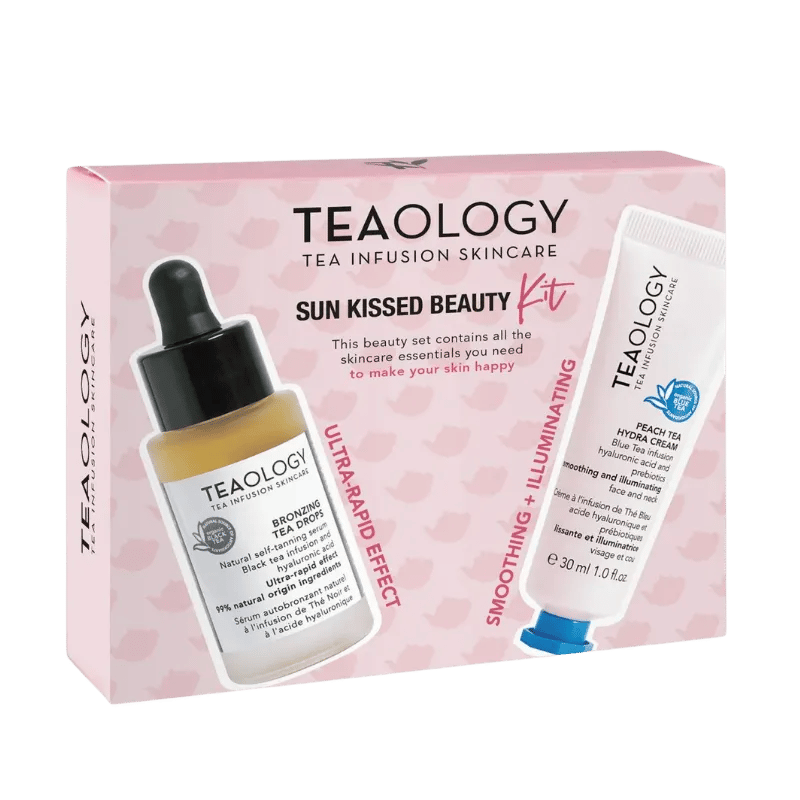 TEAOLOGY Juego de regalo "Sunkissed" ltd. Edition suero autobronceador