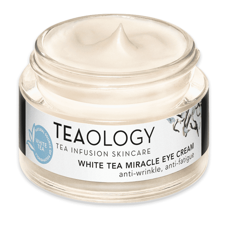 TEAOLOGY Crema Milagrosa de Ojos de Té Blanco - Crema Especial para los Ojos