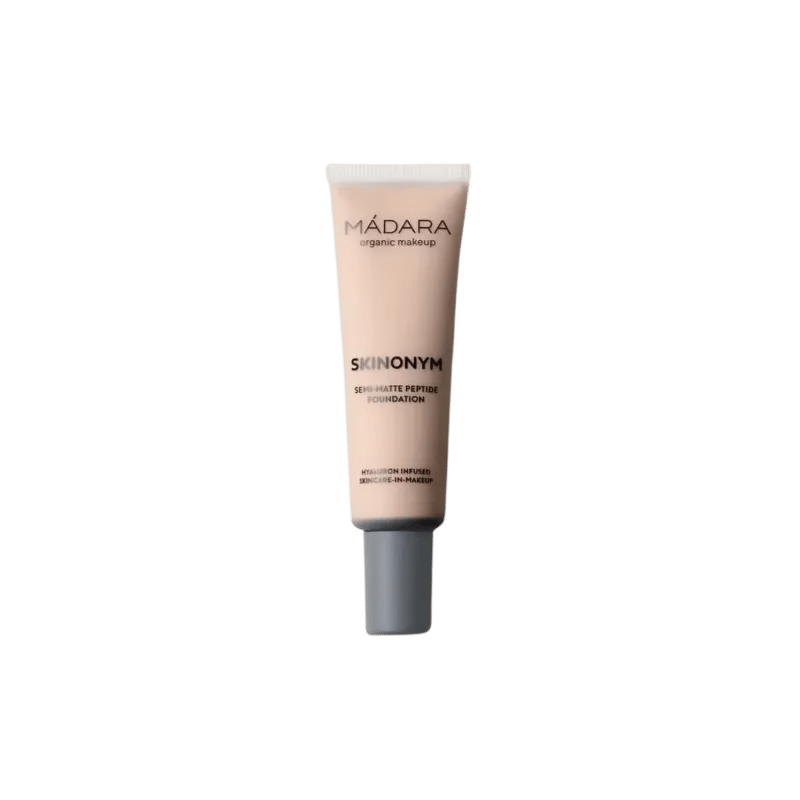 MADARA Organic Skincare SKINONYM Base de Peptide Semi-Mate, #20 IVORY