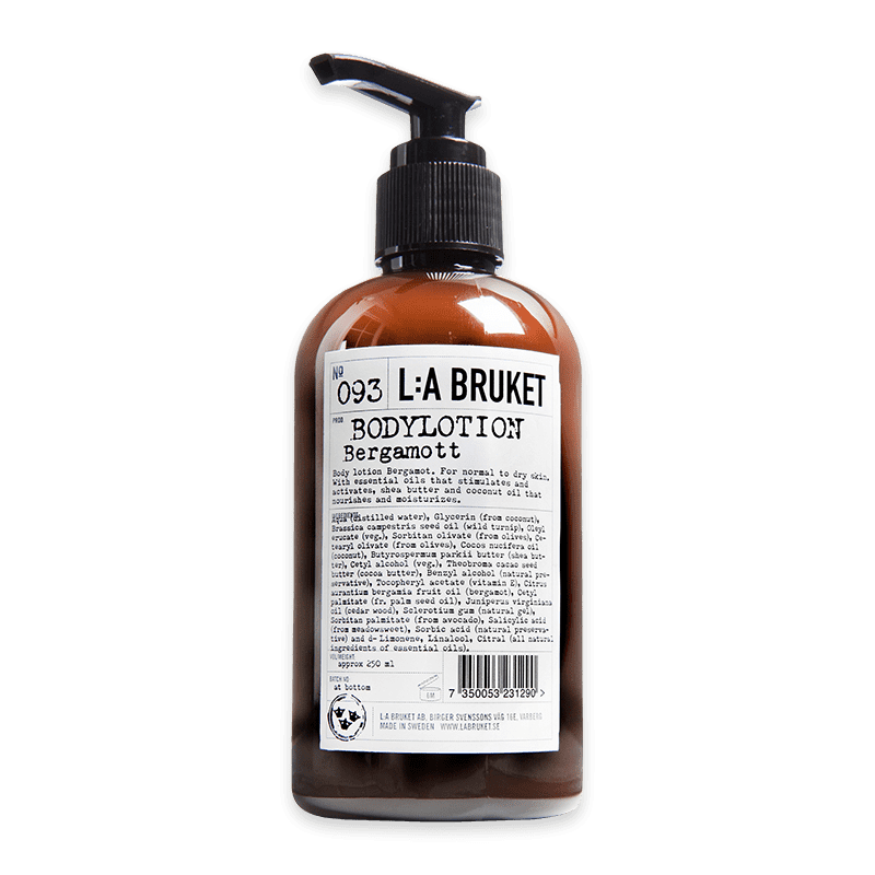 L:A BRUKET No. 093 NEW Body Lotion Bergamot/Patchouli