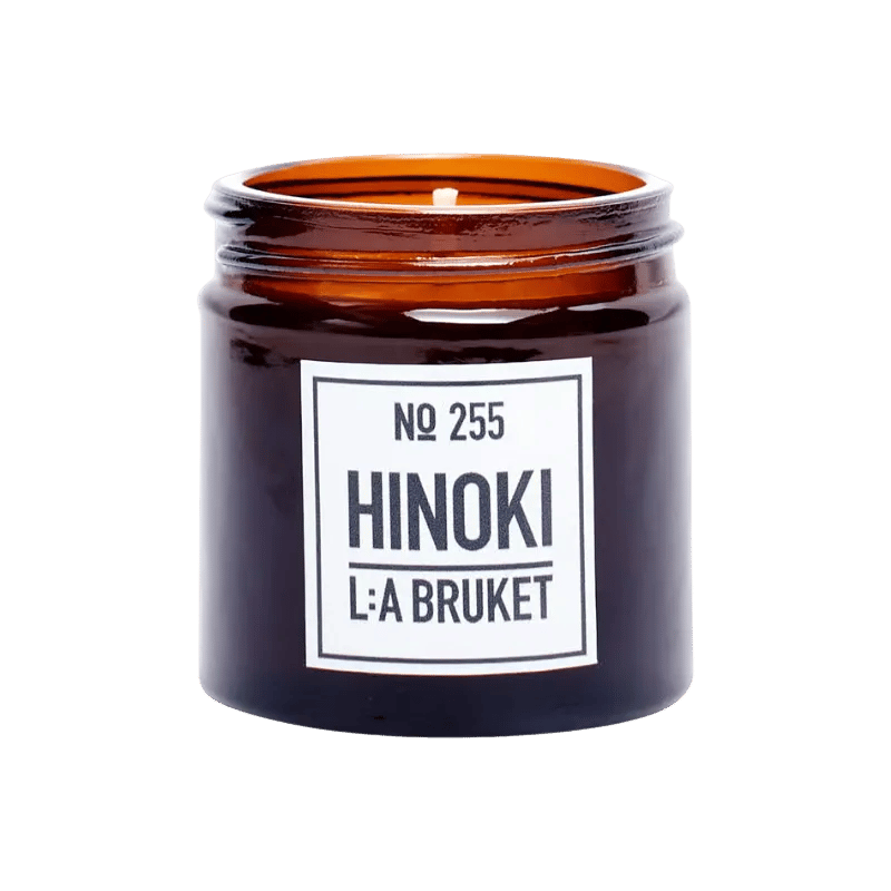L:A BRUKET No. 255 Scented Candle Hinoki 50g vela perfumada