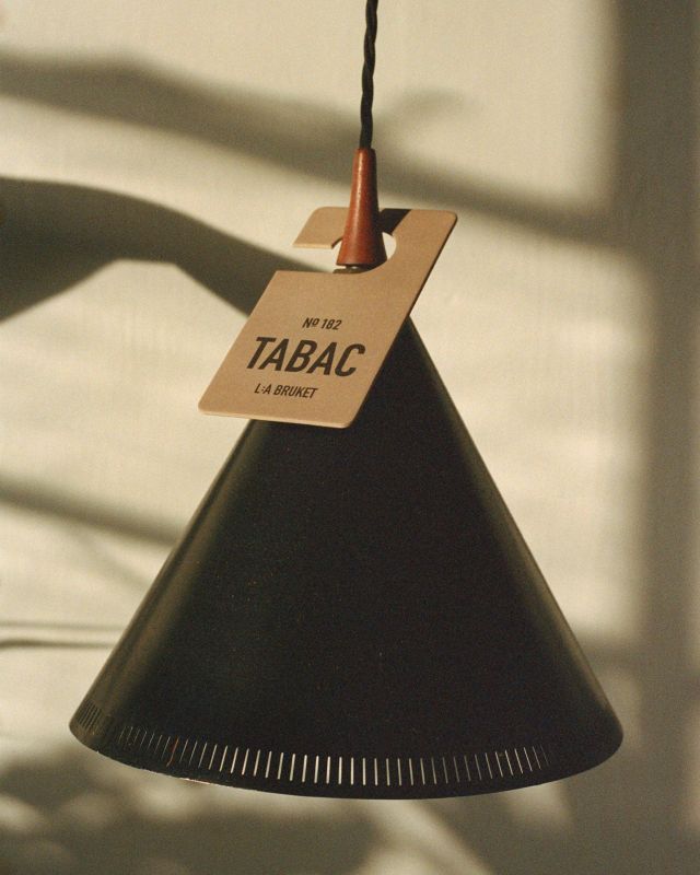 L:A BRUKET No. 182 Fragrance Tag Tabac colgante de fragancia