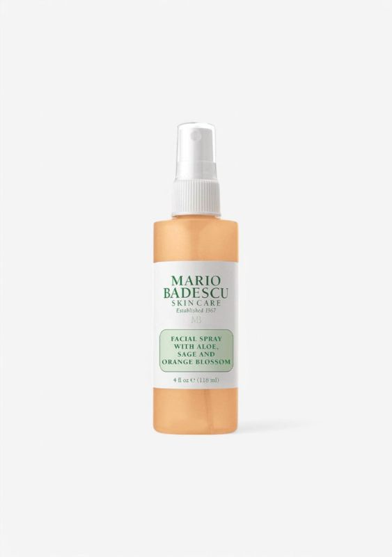 Mario Badescu Skincare Facial Spray con Aloe, Sage & Orange Blossom 118ml