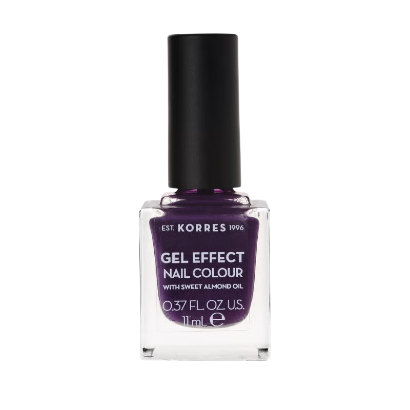 Korres efecto gel esmalte de uñas Violet Garden 75