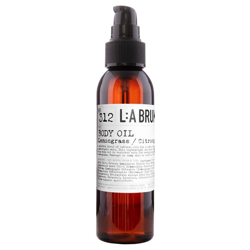 L:A BRUKET No. 312 Aceite corporal de cuerpo Lemongrass Körperöl