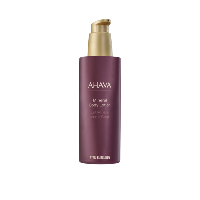 Ahava Mineral Body Lotion Vivid Burgundy loción corporal