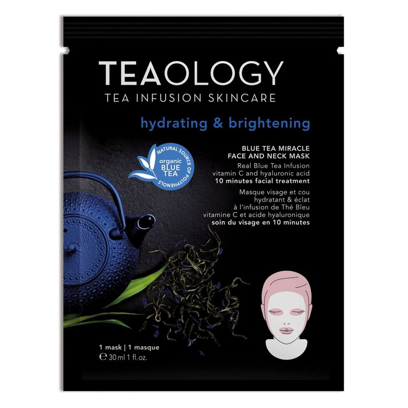 TEAOLOGY Blue Tea Miracle Face and Neck Mask mascarilla facial