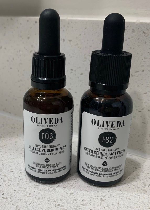 OLIVEDA F82 Green Retinol Face Elixir serum facial