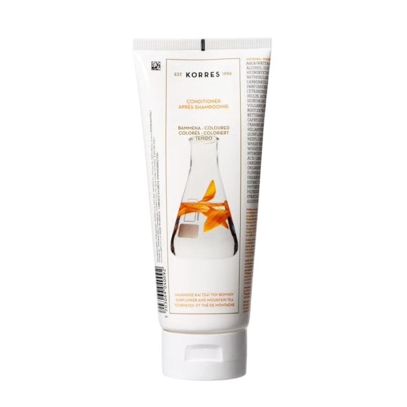 Korres acondicionador Sunflower & Mountain Tea para cabello teñido