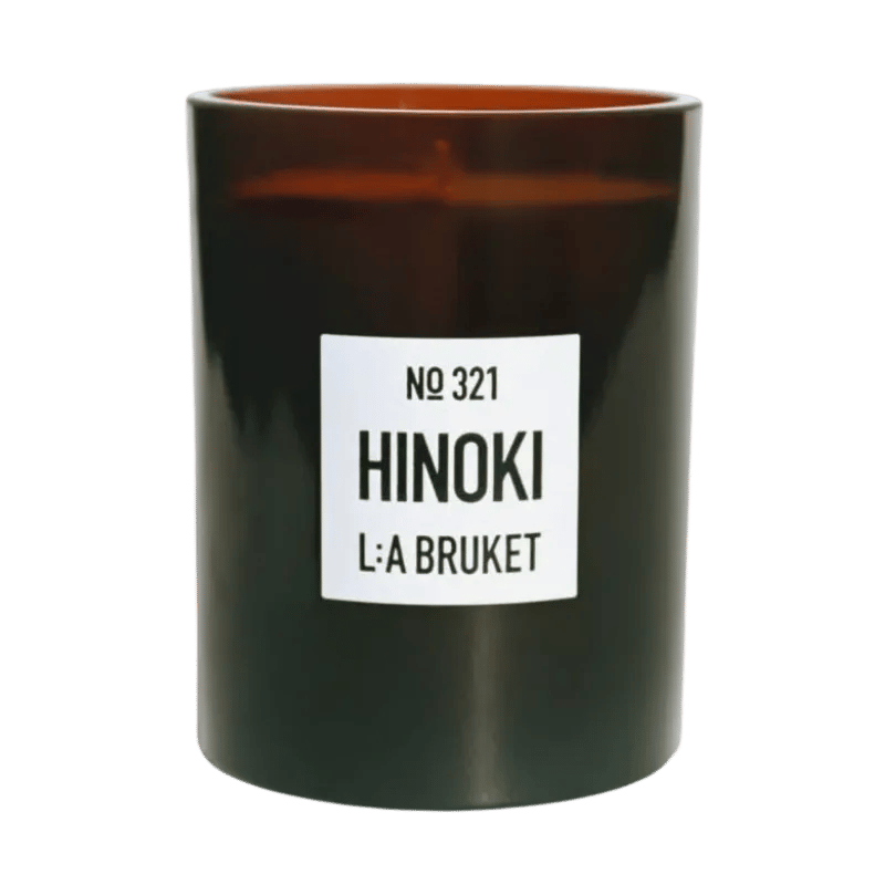 L:A BRUKET No. 321 Vela aromática Hinoki 260g Duftkerze
